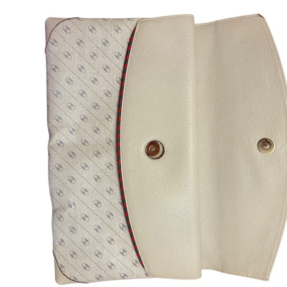 Gucci authentic vintage monogram clutch bag canvas leather - Picture 8 of 14